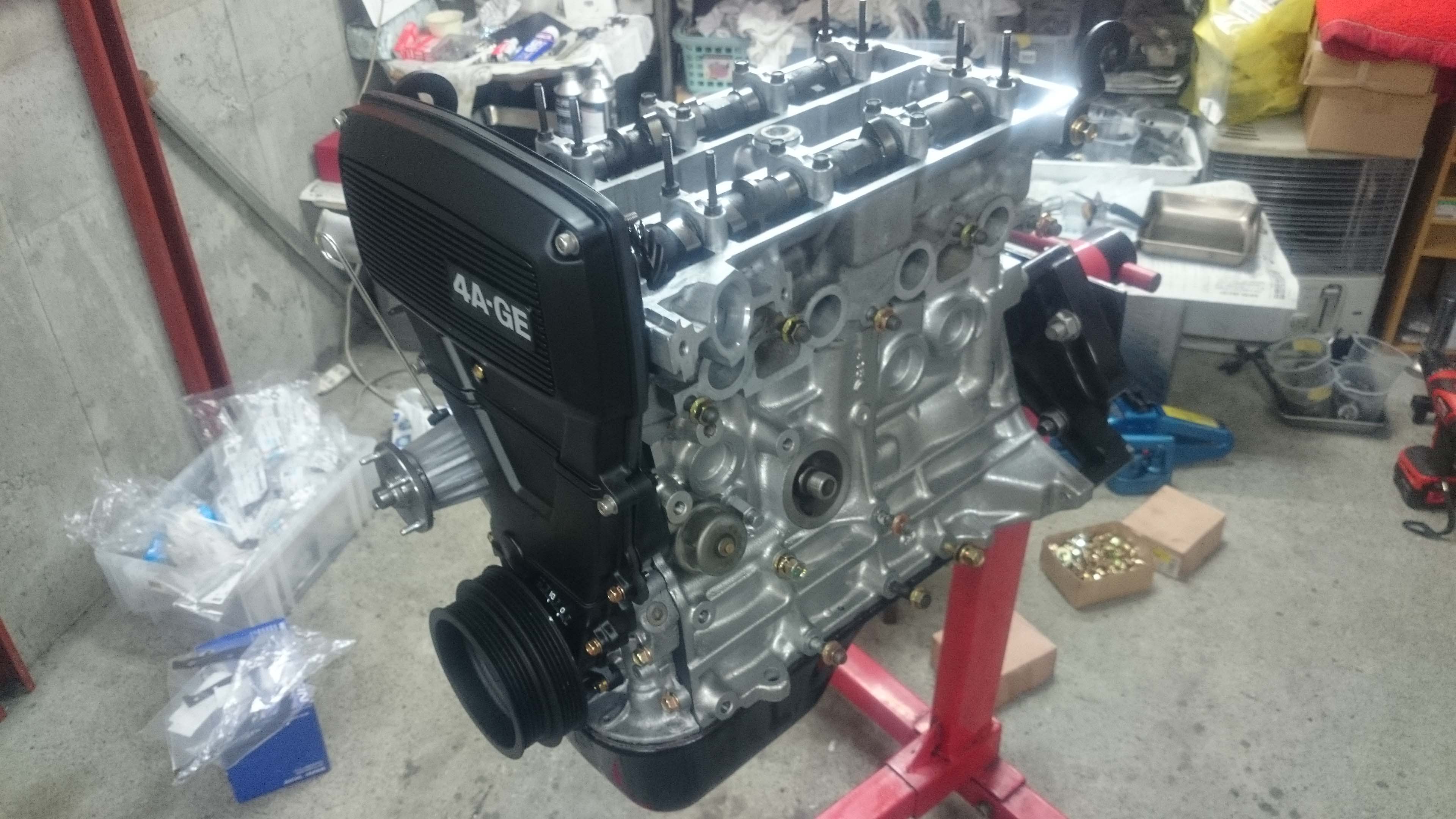 4AG　コンプリートエンジン　16V